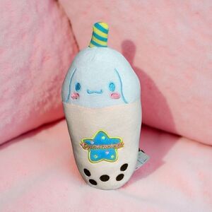 Sanrio Hello Kitty Cinnamoroll Boba Tea Fiesta Toys 8” Plush P10